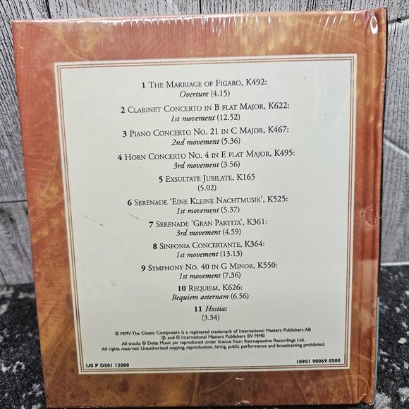 MOZART Musical Masterpieces CD The Classic Composers Collection - Picture 4 of 6